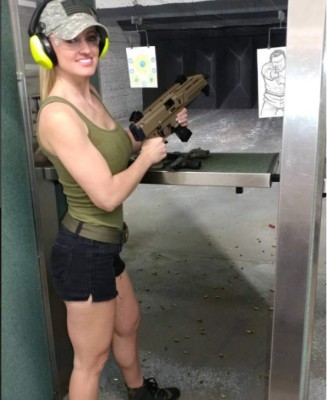 ¡Ufff! Ella es Haley Drew, la policía más sexy de Estados Unidos