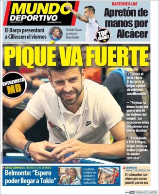 Los titulares de los periódicos de España y el mundo de este miércoles 24 de agosto