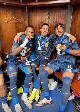 Motagua se proclamó campeón ante Olimpia y así lo celebraron sus jugadores en redes: “A lo que vinimos”
