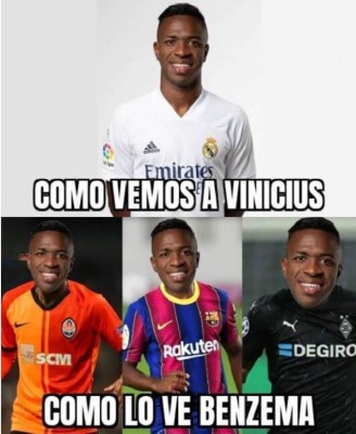 Los memes hacen pedazos a Hazard y Vinicius a pesar de la goleada del Real Madrid