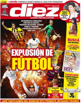 Las portadas de los diarios deportivos más importantes en el mundo
