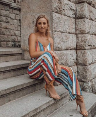 Así festejó en plena cuarentena su cumpleaños Fernanda Colombo, la árbitro más sexy del mundo