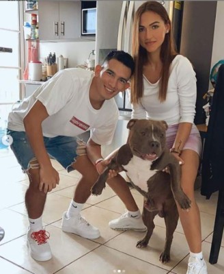 Mariana Espinoza, la dulce compañía y novia del futbolista de Olimpia Rembrandt Flores