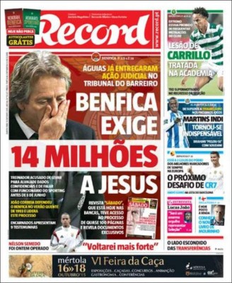 Las portadas de los diarios deportivos en el mundo