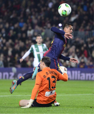 Barcelona 5-0 Córdoba Manita de Rey .