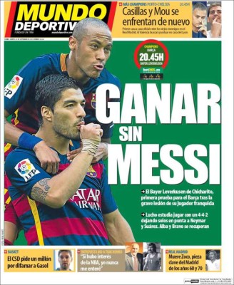 Las portadas más importantes de los diarios deportivos en el mundo