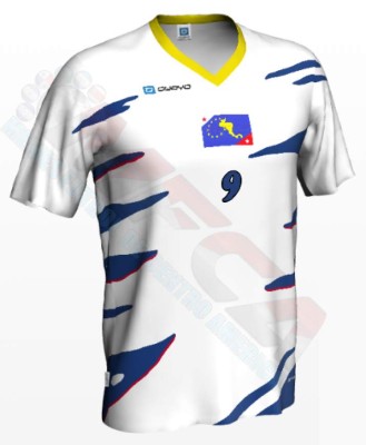 Así sería el uniforme de Centroamérica si fuera una sola selección