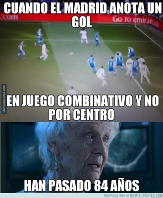 No perdonan: Los divertidos memes de la goleada del Real Madrid ante el Deportivo