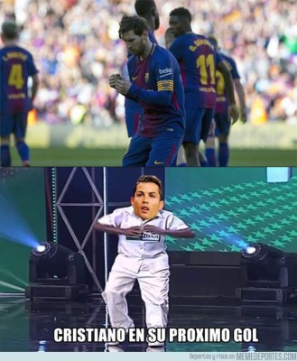 MEMES: Cristiano Ronaldo hace pedazos al Girona FC donde juega el Choco Lozano