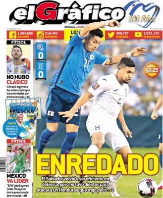 'Punto amargo', 'Poca magia', 'Panamá ilusiona', 'decepción tica': las portadas de los diarios en Concacaf
