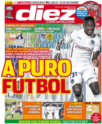 Portadas de los diarios más importantes del mundo deportivo