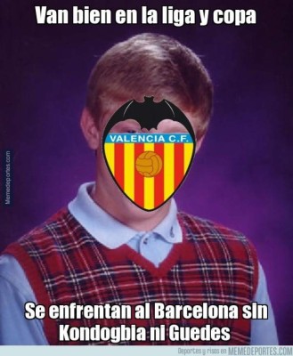 ¡Se acuerdan del Madrid! Los divertidos memes del triunfo del Barcelona sobre el Valencia