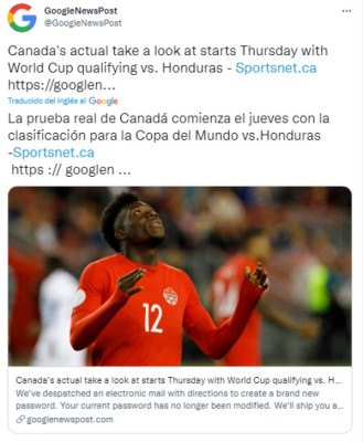 'Prueba real': Prensa internacional y los pronósticos para el Canadá-Honduras por las Eliminatorias rumbo a Qatar 2022&nbsp;&nbsp;