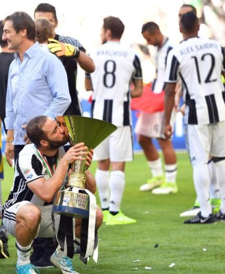 Así fue el espectacular festejo de la Juventus por su título en Italia