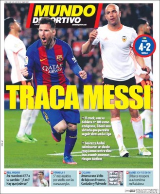 Así amanecieron hoy las portadas en el mundo del fútbol