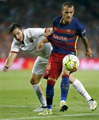 El Barcelona venció 3-0 a la Roma y levantó el trofeo Joan Gamper