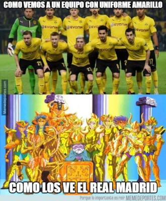 Los memes de la Champions ¡Fiebre amarilla del Real Madrid!