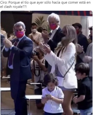 Ciro, hijo de Leo, gran protagonista: los memes hacen pedazos a Messi tras su adiós a Barcelona