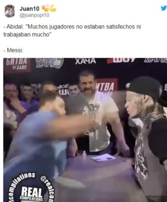Los divertidos memes de la bronca entre Messi y Abidal en el Barcelona