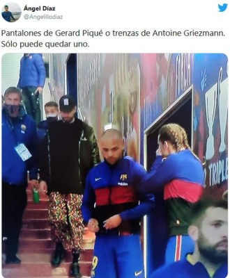El nuevo look de Griezmann, protagonista de los memes en el Barcelona-Real Sociedad