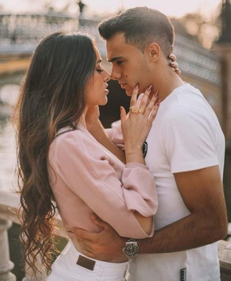 Marta Díaz, la bella novia youtuber de exjugador del Real Madrid con quien no tiene sexo por la pandemia