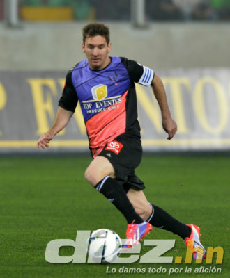 Messi y Neymar en amistoso benéfico en Perú