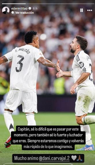 El mensaje de Sergio Ramos y delantero sorprende tras la lesión de Carvajal: “Preferiría que me hubiese pasado a mí”