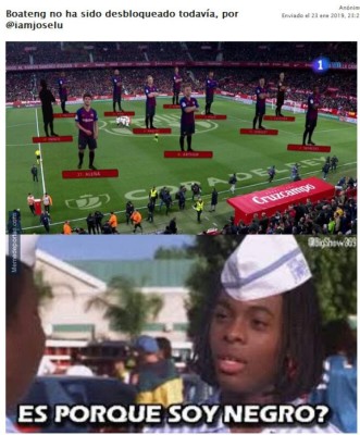 Memes: Destruyen a Boateng y al Barcelona tras la derrota ante Sevilla