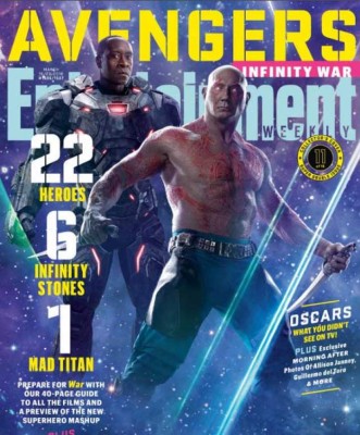 La revista Entertainment Weekly revela los posters oficiales de Avengers: Infinity War