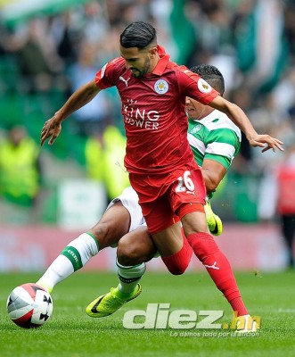 El hondureño Emilio Izaguirre y sus mejores acciones frente al campeón de la Premier