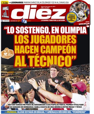 LAS MEJORES PORTADAS DE DIARIO DIEZ DEL 2014