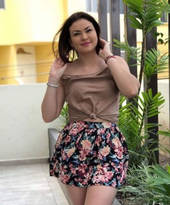 Así es Malubi Paz, el nuevo amor del futbolista hondureño Romell Quioto