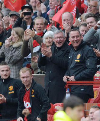 Alex Ferguson y su histórica despedida del Manchester United.