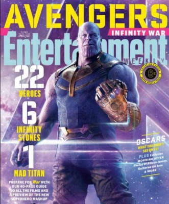 La revista Entertainment Weekly revela los posters oficiales de Avengers: Infinity War