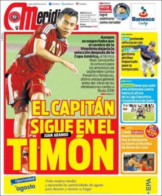 Principales portadas de los diarios deportivos del mundo