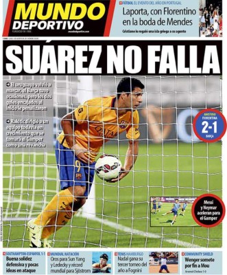 Portadas de los diarios deportivos más importantes