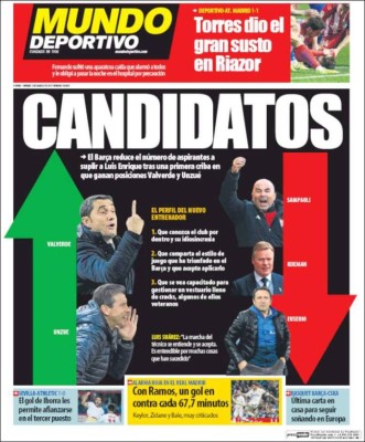 Las portadas de los diarios deportivos del mundo para hoy viernes