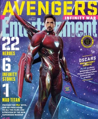 La revista Entertainment Weekly revela los posters oficiales de Avengers: Infinity War