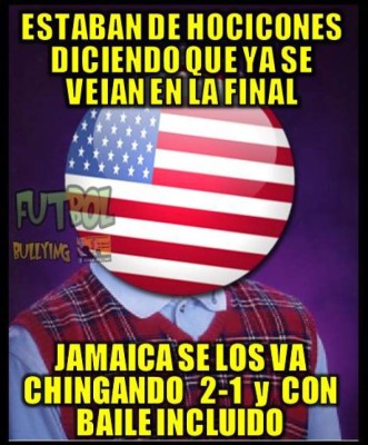 Los mejores Memes de la eliminación de Estados Unidos ante Jamaica