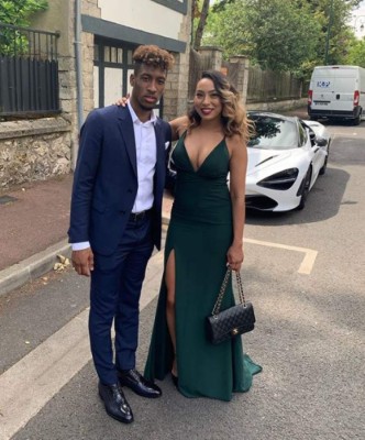 Así es Sabrajna, la discreta novia de Kingsley Coman, el crack que le dio la Champions al Bayern Múnich