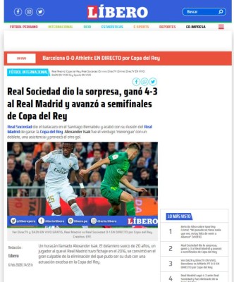 'Fracasotote' y 'Humillante': Lo que dice la prensa de la eliminación del Real Madrid