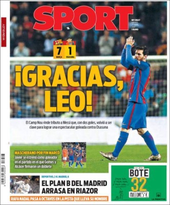 ¡Exhibición total! Barcelona y Real Madrid golean en la Liga