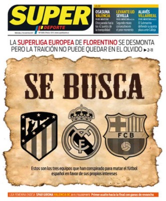 'Ridículo y Florentino se derrumba': Prensa mundial celebra la caída de la Superliga del presidente del Real Madrid