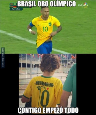 Neymar es campeón con Brasil y los memes de burlan de Messi&nbsp;&nbsp;