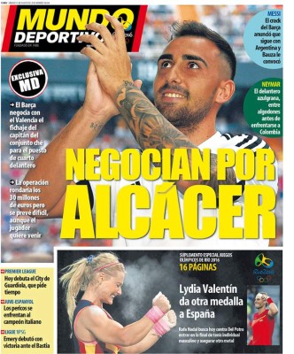 PORTADAS: Lo que el mundo amaneció diciendo este sábado 13 de agosto