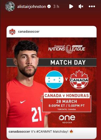 “De vuelta a casa”: Futbolistas de Canadá calientan el choque ante Honduras por el boleto al Final Four de la Nations League