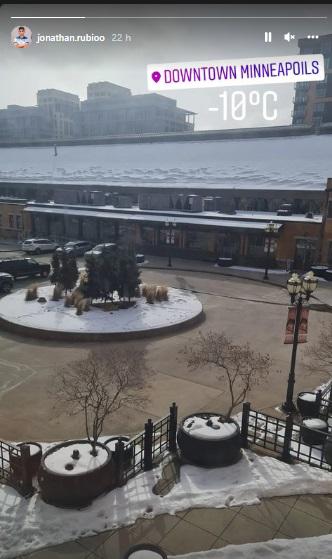 Seleccionados de Honduras asombrados con el intenso frío en Minnesota a horas del juego ante EEUU: “Que sea tu voluntad, mi Dios”