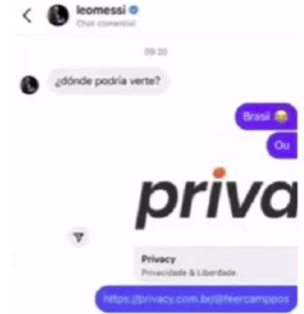 ¿Messi le fue infiel a Antonela? Los chats del argentino con esta preciosa modelo: “Él me habló primero”