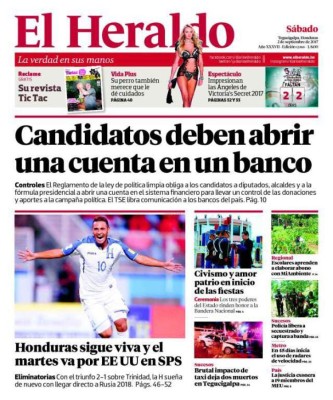 PORTADAS: Llanto en Panamá, júbilo en México, Costa Rica y Honduras