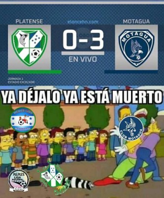 Memes de la primera jornada atacan a Real España y alaban a Olimpia